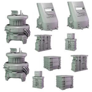 mantic Halo: Flashpoint - Unsc Scenery Set CO-107163 Accessoires pour figurines