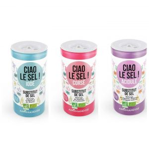 Aromandise Trio de susbtituts de sel : Corsé,Acidulé et Iodé