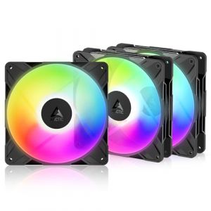 Arctic-Cooling Arctic P14 Pro Reverse A-RGB Pack de 3 - Noir