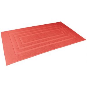 Image de Tapis de Bain Eponge Unie Vitamine Coton Corail 85 x 50 cm