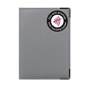 Portefeuille extraplat blindé couleur motif argent Color Pop - France