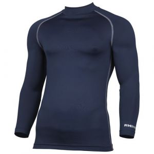 Rhino T-shirt base layer à manches longues - Homme (2XL) (Bleu marine) - UTRW1276