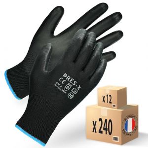 Gants en Polyur&eacute;thane - Manutention de Pr&eacute;cision - Taille 9 (M) - 240 Paires - MK-Glove