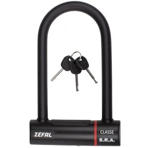 Z&eacute;fal K-Traz U20 - Antivol U V&eacute;lo Haute S&eacute;curit&eacute; - Arceau en Acier - Antivol Velo U &agrave; Cl&eacute; - Cadenas U S&eacute;curit&eacute; Maximale Pour V&eacute;lo, Trottinette Electrique, VAE - Antivol SRA