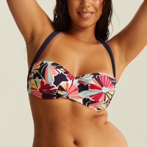 Image de Soutien-gorge de bain avec armatures multicolore