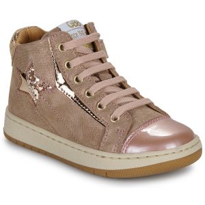 GBB Baskets montantes enfant COURTOIS Rose - Taille 28,29,30,31,32,33,34