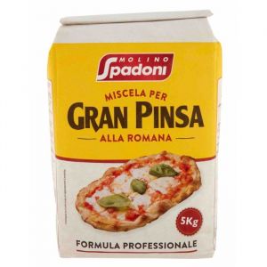 Farine de Blé Tendtre Péparation Spadoni Pour Gran Pinsa Alla Romana 5kg/Sac 1 sac