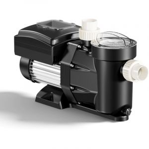 Pompe de piscine &agrave; vitesse variable 750 w &ndash; D&eacute;bit 21000 l/h &ndash; Hauteur refoulement 17 m &ndash; Pompe de filtration et de circulation pour Filtre Eau &ndash; Pool