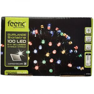 Image de Guirlande lumineuse Solaire 10 m Multicouleur 100 LED