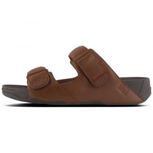 FitFlop Gogh Moc Slide EU 42 Dark Tan - Dark Tan - EU 42