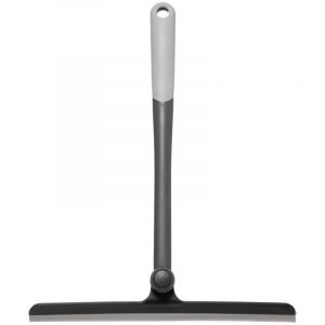 Raclette pivotable "caoutchouc" 34cm gris