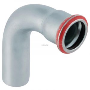 Geberit COUDE 90 DEGR&Eacute;S D88,9MM AVEC EXTR&Eacute;MIT&Eacute; &Agrave; EMBO&Icirc;TER ACIER R&Eacute;F 20310