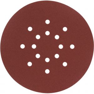 SCID Disque auto-agrippant - 16 trous - Grain 100 - Diamètre 225 mm - Vendu par 5