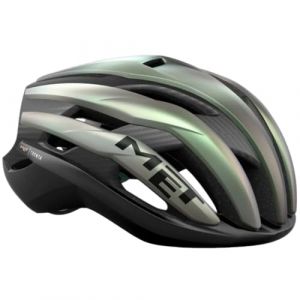 Met Casque Trenta 3K Carbone MIPS gris pur noir - L