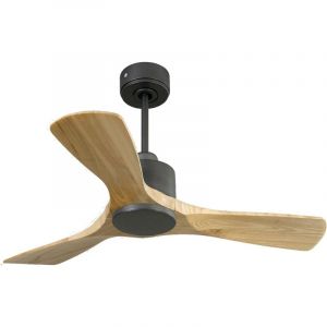 Purline Ventilateur de plafond Réversible Thermostat Wifi Moteur à courant continu Toits en pente Télécommande Hypersilence Mémoire