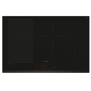 Siemens Table de cuisson induction 80cm 4 feux 7400w noir - EX83RHEC1F