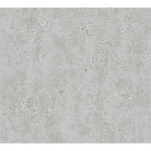 Papier peint aspect pierre carrelage 366004 GU papier peint intissé lisse unicolor mat gris 5,33 m2 Profhome