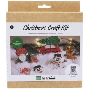 Kit Perles &agrave; rep er No&euml;l Voiture de No&euml;l 5 pcs