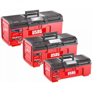 Usag U06410005 641 TB - Boîte à outils 19" (vide)