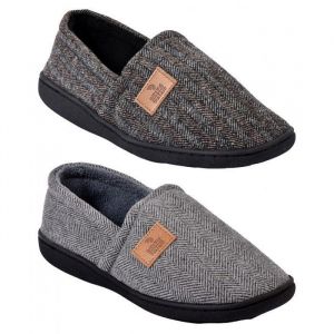 Ozabi Chaussons CHARENTAISE HOMME SUEDINE MBS03871 PACK DE 2