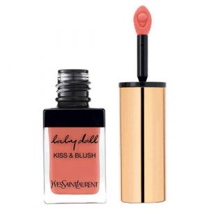 Image de Yves Saint Laurent Baby Doll Kiss & Blush 07 Corail Affranchi - Lèvres & joues couleur éclat mat