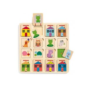 Image de Djeco Puzzles bois - cabanimo