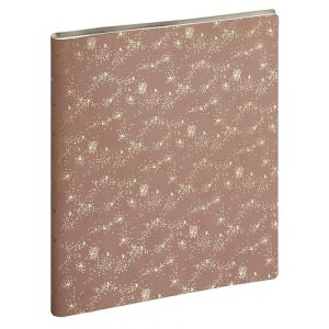 Exacompta 226279E - Agenda semainier de bureau SAD 22S Méline - 18,5 x 22,5 cm - Septembre 2025 à décembre 2026-16 mois - Coloris cappuccino