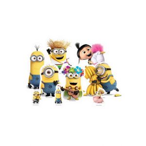 Image de Star Cutouts Mini-Figurines en carton UNIVERSAL Les minions 25 cm