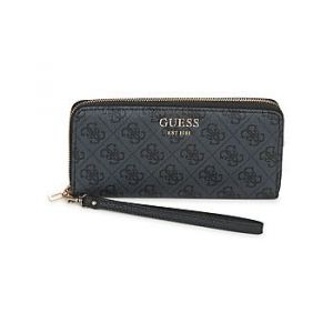 Image de Guess Portefeuille VIKKY SLG LARGE ZIP AROUND - Couleur Unique - Taille Noir