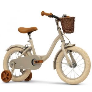 Huffy Vélo Vintage 14" pour Enfant de 4 à 6 Ans, Gris Mat