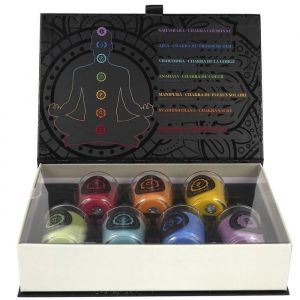 Coffret 7 bougies parfumées par L'essence des chakras
