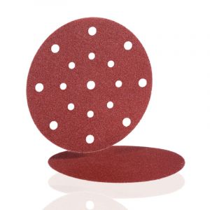 Hermes abrasifs Disque abrasif papier velcro BW 115 - Ø 150 Grain 180 - 17 trous - HERMES - 6539668