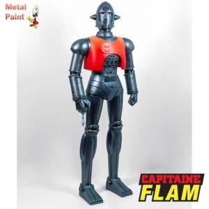 Figurine Capitaine Flam Crag Boite FR Metallic Paint 25 cm