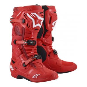 Alpinestars Bottes cross Tech 10 rouge- US-10