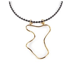 Malawi necklace #shiny gold 1 u