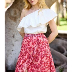 Top sans manches sans col uni TILLY