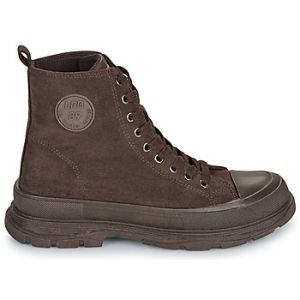 Baskets montantes Les Petites Bombes ELENA Marron - Taille 36,37,38,39,40,41