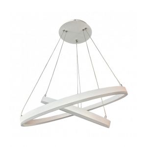 L inaire Center Suspension moderne Jovita blanc