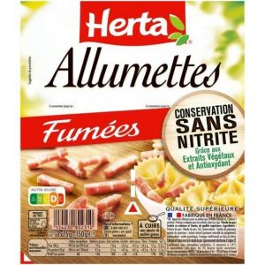 Herta Allumettes fumees csn 2x75g
