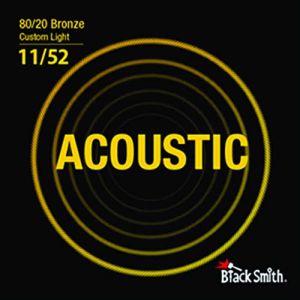 Black Smith BR1152 - Jeu Cordes acoustiques bronze 11-52