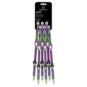Wild Country Dégaines Session 6 Units - Purple / Green - Taille 12 cm