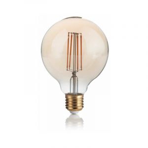 Millumine Ampoule globe ambré E27 Filament 4W