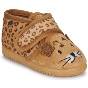 Victoria Chaussons Unisexe Ojalá Fourrure Animaux & Scratch & Semelle Assortie 105119 pour Enfants Canela 26