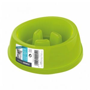 M pets Gamelle en plastique simple MELAMINE BOWL - Pour chien - 250ml - Coloris divers - Gamelle simple - Antid&eacute;rapante - Syst&egrave;me anti-glouton