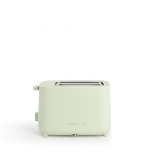 CREATE/TOAST STUDIO/Grille-pain Vert / 6 niveaux de puissance, tiroir ramasse-miettes, thermostat, d&eacute;cong&eacute;lation, r&eacute;chauffage, syst&egrave;me de s&eacute;curit&eacute;, 750W
