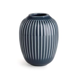 Image de Kähler Vase Hammershøi mini gris anthracite