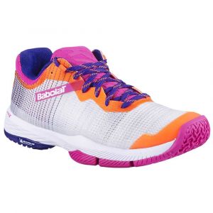 Babolat Des Chaussures Jet Ritma EU 41 Gray / Pink Peacock