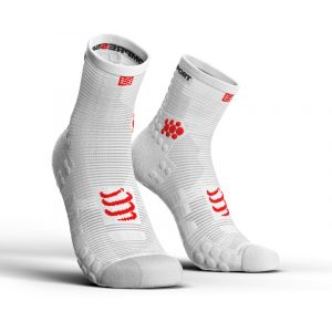 Compressport Pro Racing Socks V3 Run High White 45-48