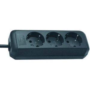 Brennenstuhl 1158620015 Eco-Line Prolongateur multiprise Noir