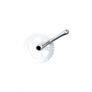 Pédalier vélo de route Stronglight 55S à 1 plateau pour axe carré